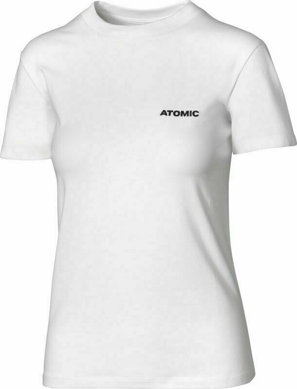 T-shirt/casaco com capuz para esqui Atomic W Alps White XS T-Shirt