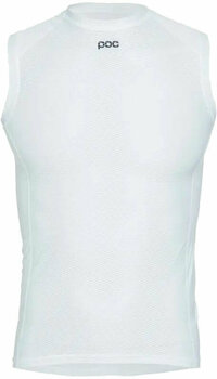Jersey/T-Shirt POC Essential Layer Vest Funktionsunterwäsche Hydrogen White L - 1