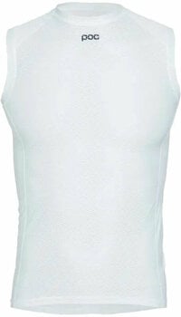 Camisola de ciclismo POC Essential Layer Vest Roupa interior funcional Hydrogen White XL - 1