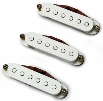 Micro guitare Bare Knuckle Pickups Boot Camp True Grit ST Set W Blanc - 1