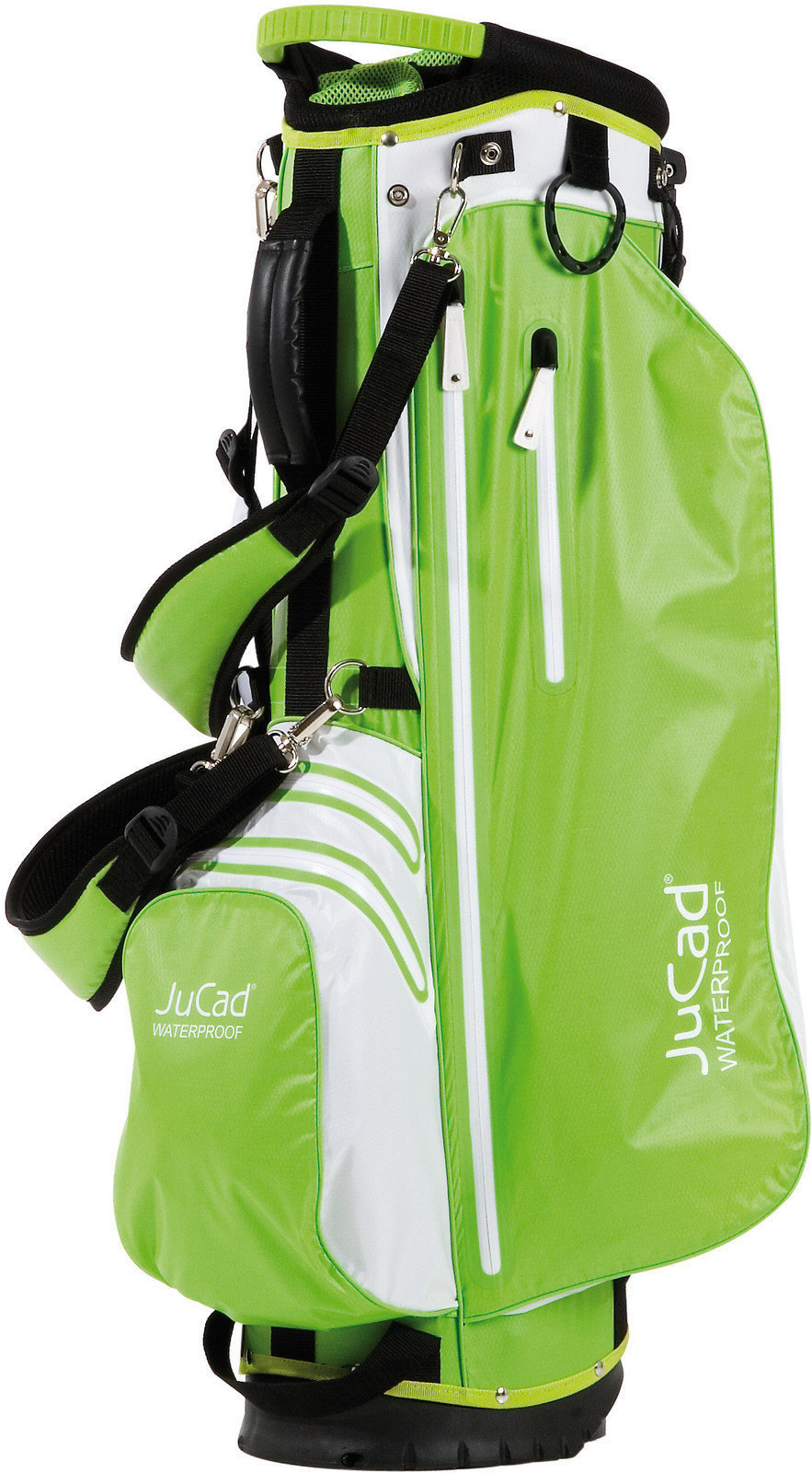 Чанти за голф > Чанти За Голф Със Стойка – Stand Bags Jucad 2 in 1 White/Green Чантa за голф