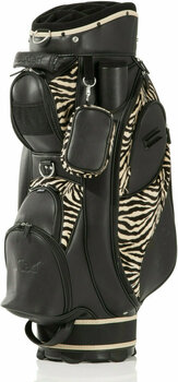 Golftas Jucad Style Black/Zebra Cart Bag - 1