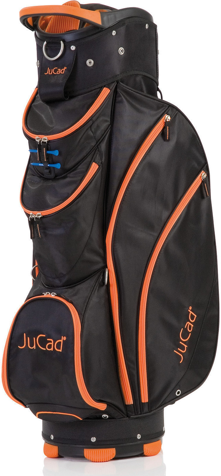 Golflaukku Jucad Spirit Black/Zipper Orange Golflaukku