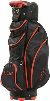 Golfbag Jucad Spirit Black/Zipper Red Golfbag - 1