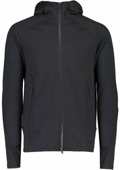 Odzież kolarska / koszulka POC Merino Zip Hood Uranium Black L - 1