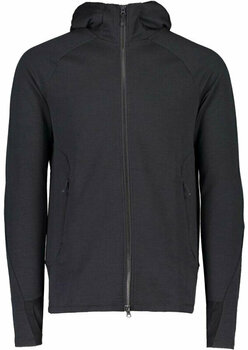 Tricou ciclism POC Merino Zip Hanorac Uranium Black S - 1
