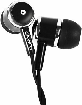 In-Ear Headphones Canyon CNE-CEPM01B Black - 1