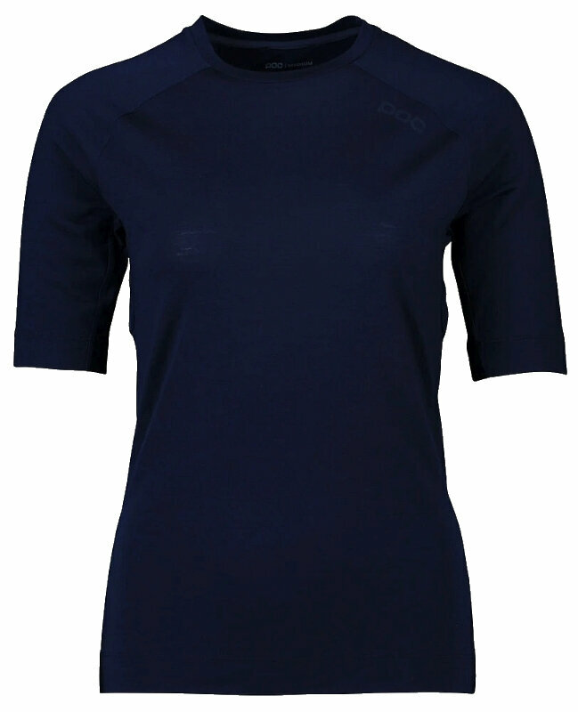 Kolesarski dres, majica POC Light Merino Tee Turmaline Navy M