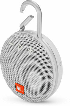 portable Speaker JBL Clip 3 Steel White - 1