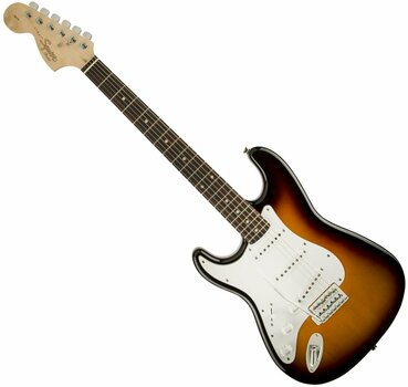 Gitara elektryczna Fender Squier Affinity Series Stratocaster LH Brown Sunburst - 1