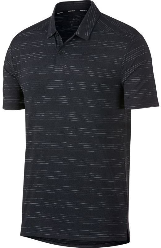 Polo-Shirt Nike Dry Heather Textured Herren Poloshirt Anthracite/Flat Silver M