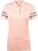 Chemise polo Nike Dri-Fit Printed Polo Golf Femme Storm Pink/Anthracite/White M