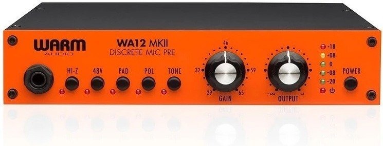 Preamplificatore Microfonico Warm Audio WA12 MKII Preamplificatore Microfonico