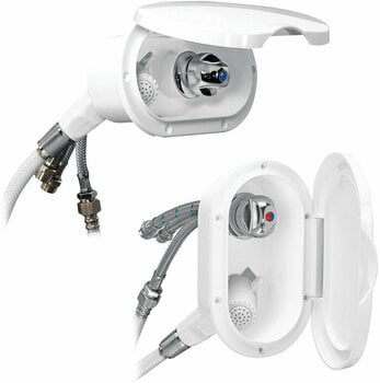 Marine Shower Nuova Rade Case with Chrome Shower, Mixer Tap, 3 m Hose, with Lid Chrome - 1
