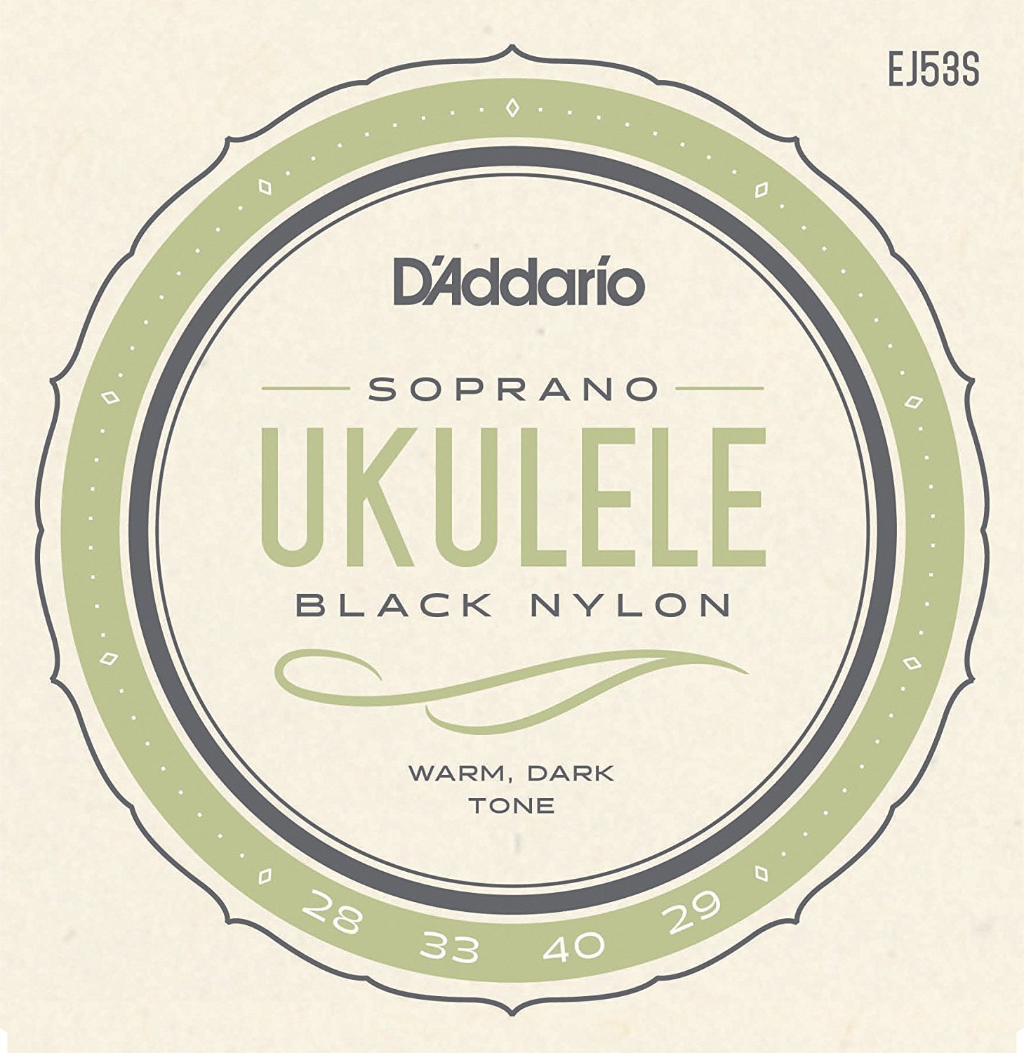 Strängar för sopran ukulele D'Addario EJ53S