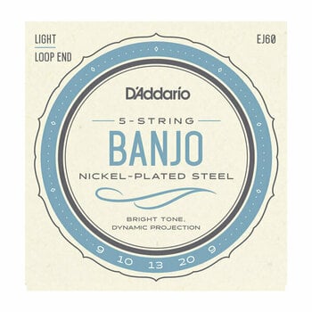Struny pro banjo D'Addario EJ60 - 1