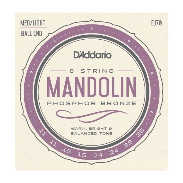 Corzi pentru mandoline D'Addario EJ70