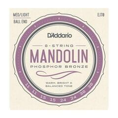 Cordes de mandolines D'Addario EJ70 Cordes de mandolines