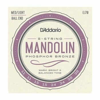 Struny do mandoliny D'Addario EJ70 - 1