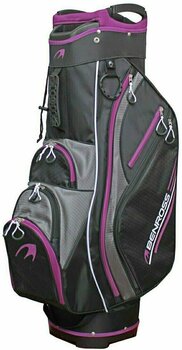 Golftas Benross Pearl Cart Bag Black & Purple - 1