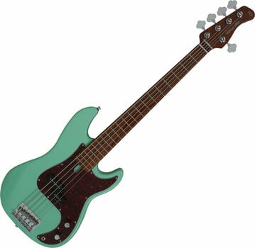 5-saitiger E-Bass, 5-Saiter E-Bass Sire Marcus Miller P5 Alder-5 Grün - 1