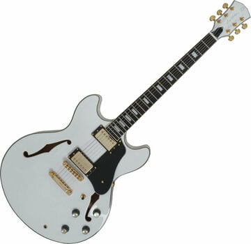 Guitare semi-acoustique Sire Larry Carlton H7 Blanc (Déjà utilisé) - 1