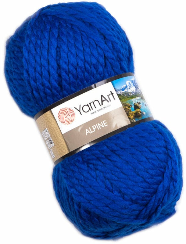 Fios para tricotar Yarn Art Alpine 342 Navy Blue