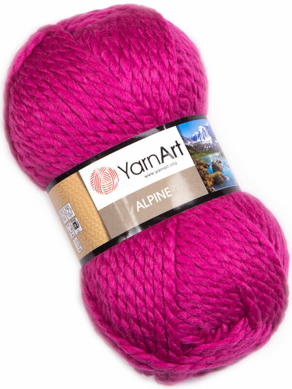 Fios para tricotar Yarn Art Alpine 343 Purple
