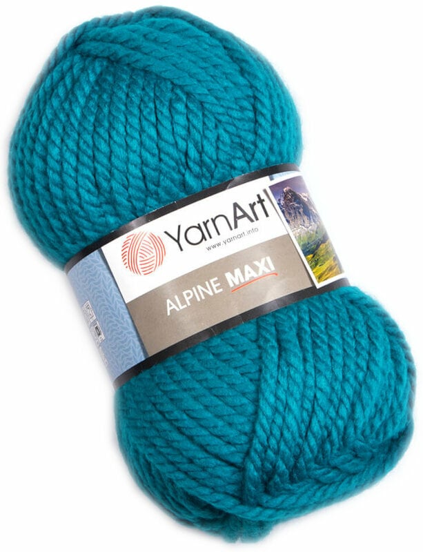 Strikkegarn Yarn Art Alpine Maxi 660 Blueish
