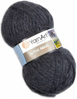 Knitting Yarn Yarn Art Alpine Maxi 664 Gray - 1