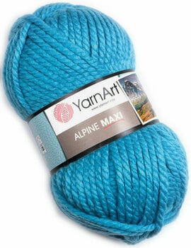 Strickgarn Yarn Art Alpine Maxi 671 Blue - 1