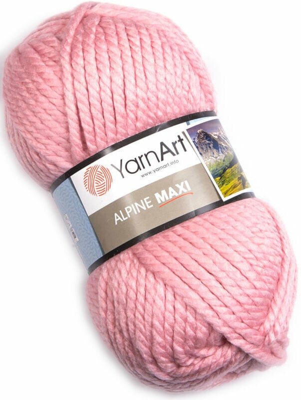 Pređa za pletenje Yarn Art Alpine Maxi 673 Pink Pređa za pletenje