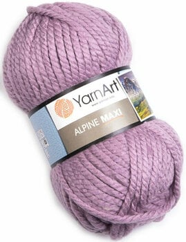 Fios para tricotar Yarn Art Alpine Maxi 678 Light Purple - 1
