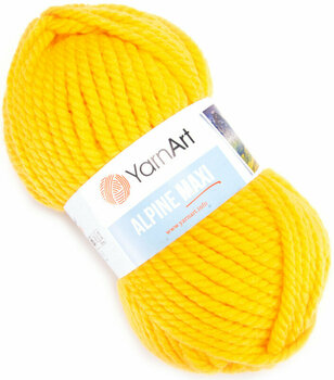 Hilo de tejer Yarn Art Alpine Maxi 679 Yellow - 1