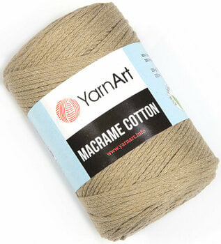 Schnur Yarn Art Macrame Cotton 2 mm 793 Tortilla - 1