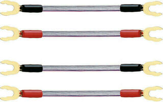 Hi-Fi Speaker Cable
 Oehlbach JUMP! LS-Bridges 4 x 10cm 10 cm Black-Red Hi-Fi Speaker Cable