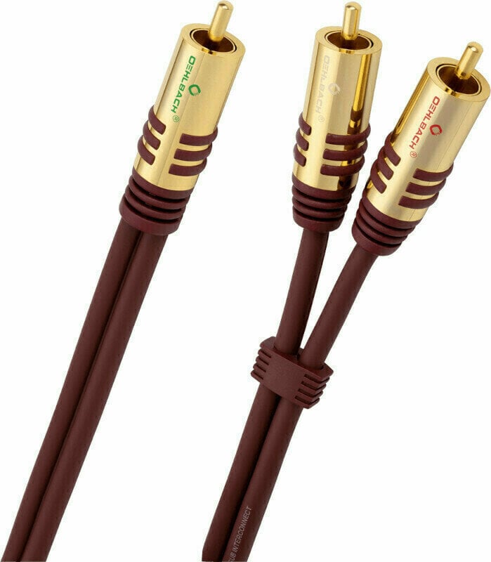 Cable de audio Hi-Fi Oehlbach NF Y-Adapter Cinch-2Cinch 2 m Violeta Cable de audio Hi-Fi