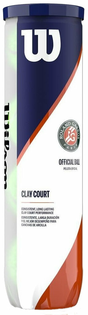 Tennisbal Wilson Roland Garros Clay Court Tennis Ball 4