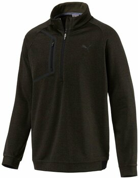 Pulover s kapuco/Pulover Puma Envoy 1/4 Zip Forest Night L - 1
