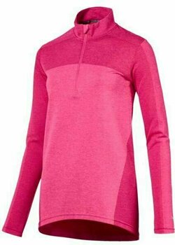 Kapuzenpullover/Pullover Puma Evoknit Seamless 1/4 Zip Womens Sweater Carmine Rose M - 1