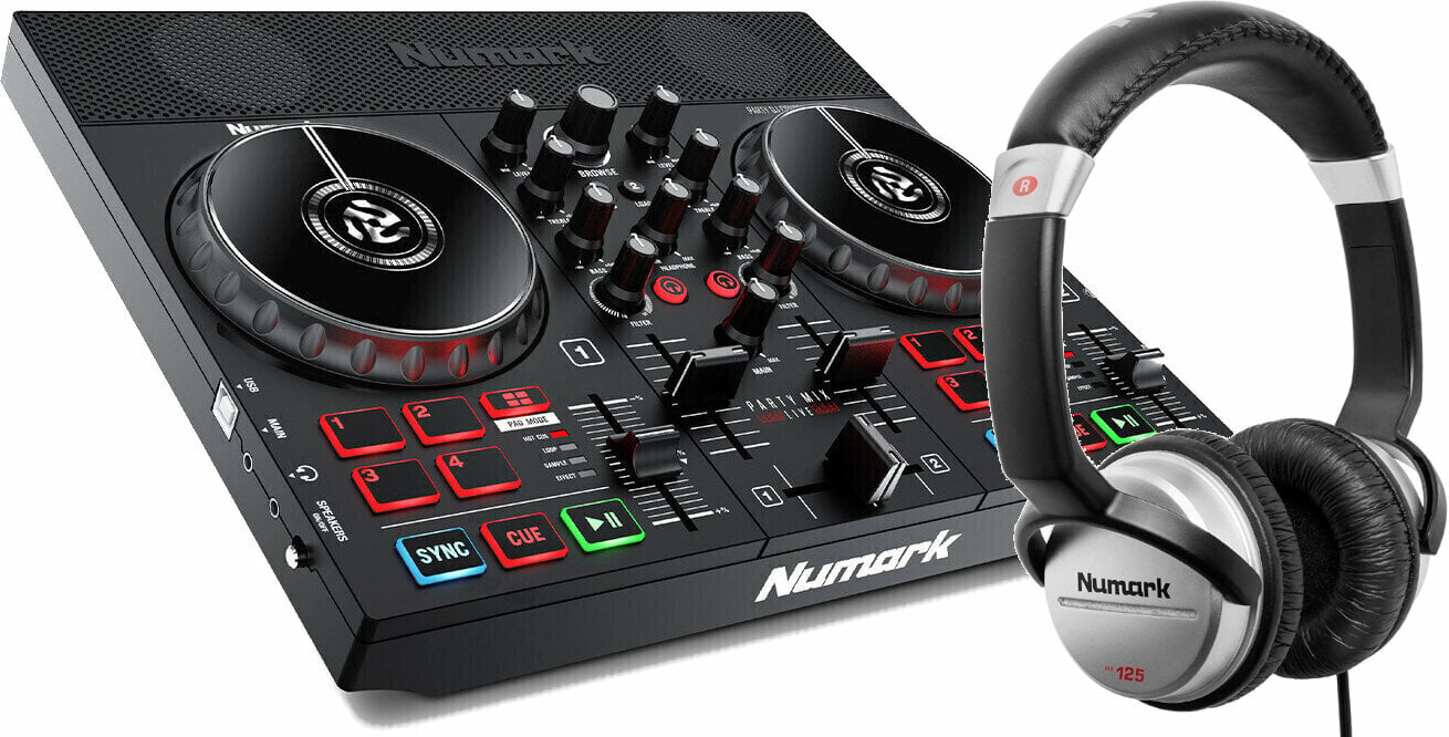 Contrôleur DJ Numark Party Mix Live Contrôleur DJ