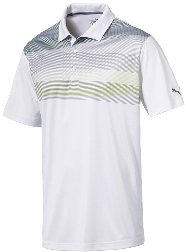 Chemise polo Puma PWRCool Refraction Polo Golf Homme Laurel Wreath XS