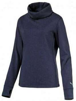 Bluza z kapturem/Sweter Puma Cozy Peacoat L - 1