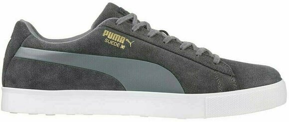 Pantofi de golf pentru bărbați Puma Suede G Mens Golf Shoes Quiet Shade/Quiet Shade UK 10,5 - 1