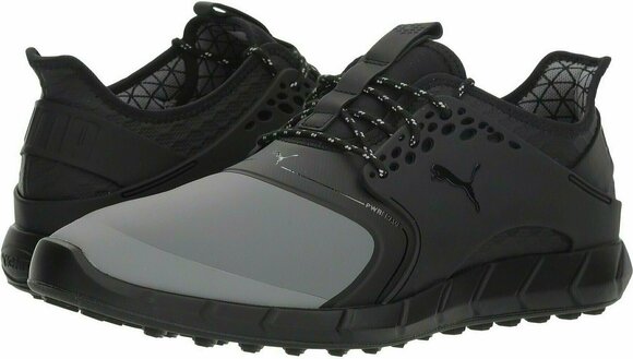 Men's golf shoes Puma Ignite PWRSport Pro Mens Golf Shoes Quiet Shade/Black UK 10,5 - 1