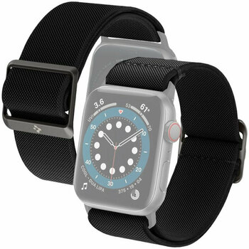 Řemínek Spigen Lite Fit Black Apple Watch 44/42 mm - 1