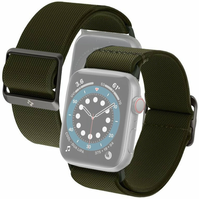 Pas
 Spigen Lite Fit Khaki Apple Watch 44/42 mm