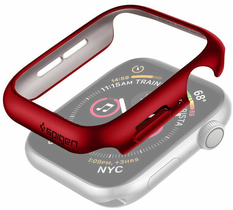 Accessoires voor smartwatches Spigen Thin Fit Red