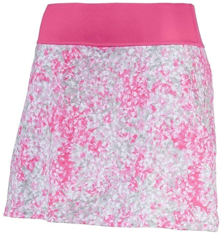 Kjol / klänning Puma PWRSHAPE Floral Knit Womens Skirt Carmine Rose L