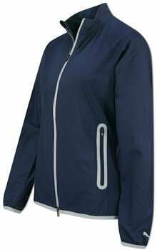 Jachetă impermeabilă Puma Full Zip Wind Womens Jacket Peacoat L - 1